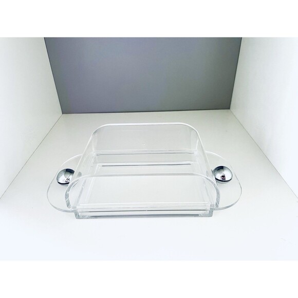 Vintage Guzzini Butter Dish Made In Italy MCM Retro Mod